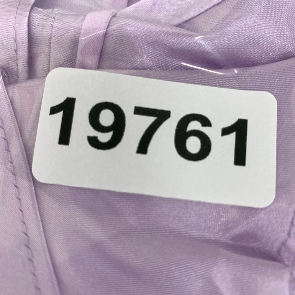 Delicates Satin Lace Chemise Nightgown Women L Purple Sleepwear Coquette Y2K